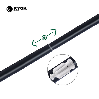 Stainless Steel Shower Curtain Rod Tool Free Install Adjustable Shower Pole